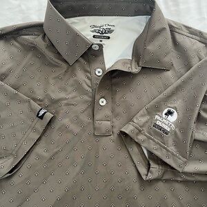 Straight Down Men's Dark Green Polo Shirt